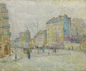 クリシー通り 作： Vincent van Gogh